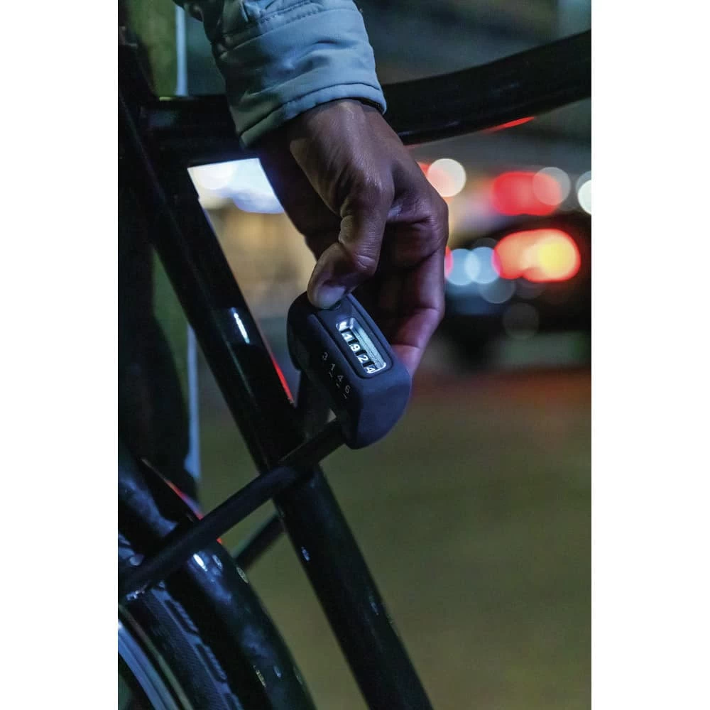 Abus Bordo Combo 6000C/90 LED BK SH Faltschloss 6 Abus Bordo Combo 6000C/90 LED BK SH Faltschloss - Image 4