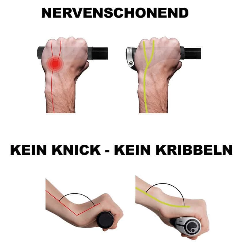 Ergon GC1 Biokork Ergonomische Fahrradgriffe 8 Ergon GC1 Biokork Ergonomische Fahrradgriffe - Image 6