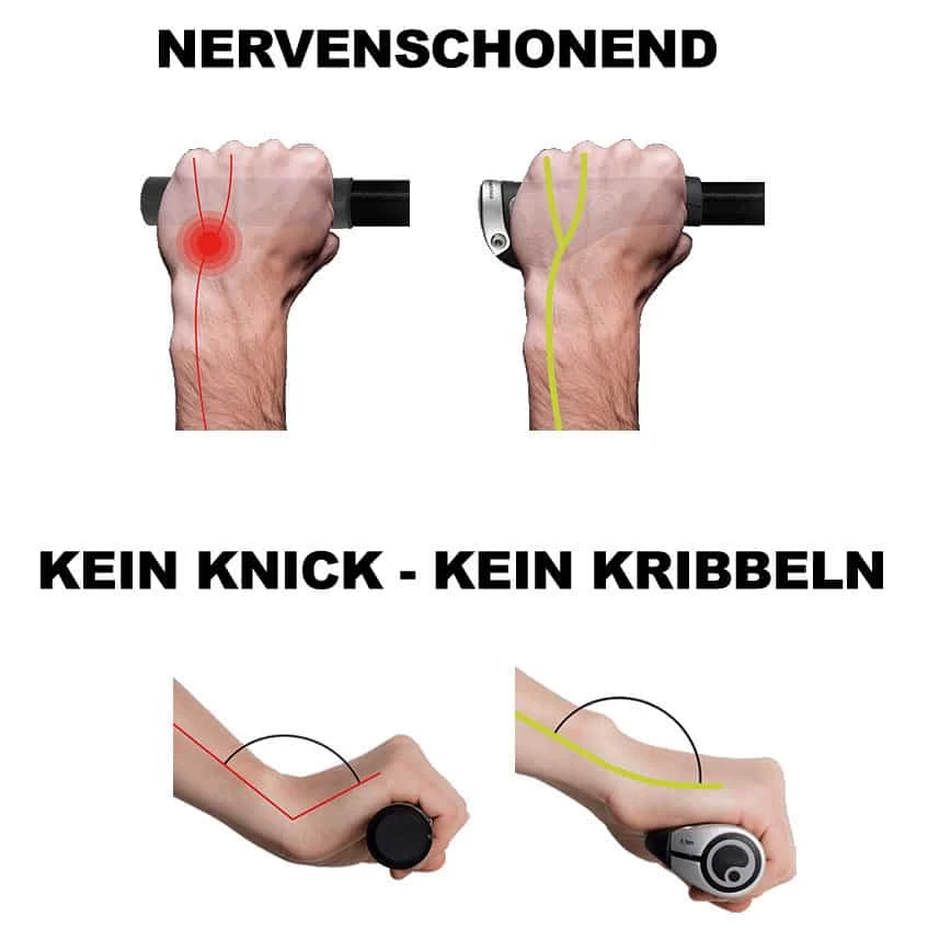 Ergon GP1 Biokork Ergomonische Fahrradgriffe 8 Ergon GP1 Biokork Ergomonische Fahrradgriffe - Image 6