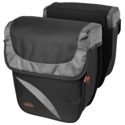 Haberland Doppelpacktasche Farbe Grau -Fahrradersatzteile haberland fahrrad doppelpacktasche 2019 239194 c