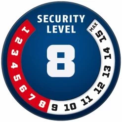 Abus Bordo 5900/90 Fahrrad-Faltschloss -Fahrradersatzteile level8