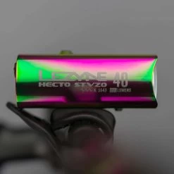 Lezyne Hecto Drive STVZO 40 Neo Metallic Fahrrad-Frontlicht -Fahrradersatzteile lezyne hecto drive stvzo 40 fahrrad frontlicht neo metallic 2020 306747 d