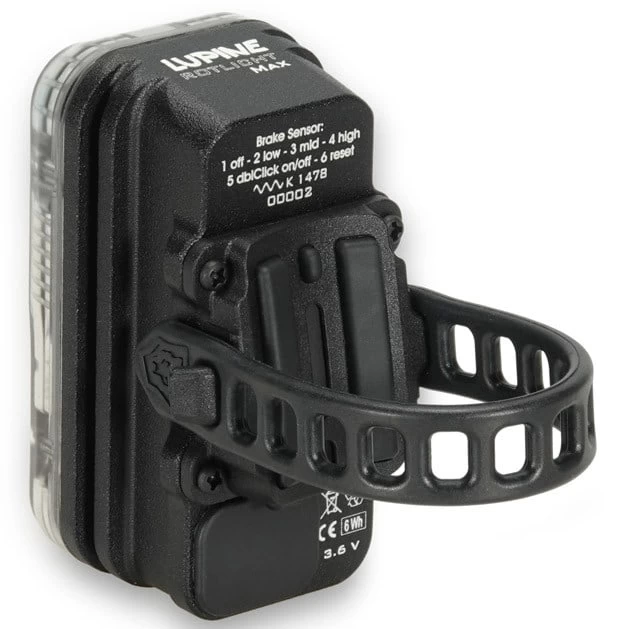 Lupine Rotlicht Max StVZO Fahrrad-Rücklicht Mit Bremslichtfunktion 4 Lupine Rotlicht Max StVZO Fahrrad-Rücklicht Mit Bremslichtfunktion - Image 2