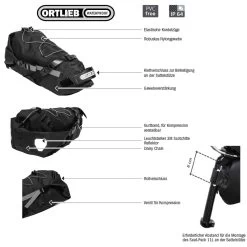 Ortlieb Seat-Pack 11 L Bikepacking-Satteltasche 15 Ortlieb Seat-Pack 11 L Bikepacking-Satteltasche -Fahrradersatzteile ortlieb seat pack 11 l bikepacking satteltasche 2020 306651 g