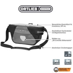 Ortlieb Ultimate Six Classic Lenkertasche (5 L) -Fahrradersatzteile ortlieb ultimate six classic 5 l lenkertasche 2021 p 305176 7