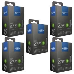 Schwalbe AV 21 Fahrradschlauch (27,5'') 5er-Set