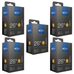 Schwalbe DV 13 Fahrradschlauch (26") 5er-Set