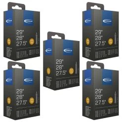 Schwalbe DV 19 Fahrradschlauch (27,5"/28"/29") 5er-Set