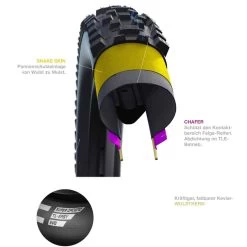 Schwalbe G-One Ultrabite Evo Cross- & Gravel-Reifen (28") -Fahrradersatzteile schwalbe g one ultrabite evo gravel reifen 2021 308115 d