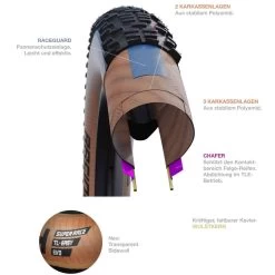 Schwalbe Rocket Ron Evo Super Race MTB-Reifen (29") -Fahrradersatzteile schwalbe rocket ron mtb reifen 29 zoll super race speed 2022 307840 e