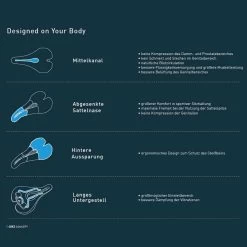 Selle SMP E-Sport Large E-Bike-Sattel -Fahrradersatzteile selle smp e sport large e bike sattel 2021 307502 f