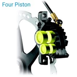 Shimano SLX M7120 MTB-Scheibenbremse -Fahrradersatzteile shimano slx m7120 4 kolben scheibenbremse 2020 305237 g