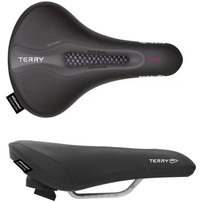 Terry Fisio GTC Gel Women Fahrradsattel Schwarz 3 Terry Fisio GTC Gel Women Fahrradsattel Schwarz
