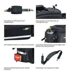 Topeak MTX Trunkbag EX Gepäckträgertasche -Fahrradersatzteile topeak mtx trunkbag ex gepaecktraeger tasche 2020 247226 d
