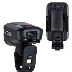 VDO Eco Light M30 + Red Fahrrad-Frontlicht + Rücklicht -Fahrradersatzteile vdo eco light m30 red fahrrad frontlicht ruecklicht set 2018 302345 c