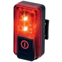 VDO Eco Light M90 Fahrrad-Scheinwerfer + Eco Light Red Plus Fahrrad-Rücklicht Mit Bremslichtfunktion -Fahrradersatzteile vdo eco light m90 fahrrad scheinwerfer eco light red plus fahrrad ruecklicht 2022 3102583 c